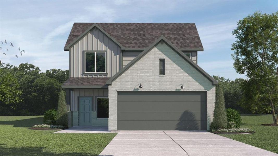 New construction Single-Family house 152 Standing Rock Ln, Marble Falls, TX 78654 Nicole - photo