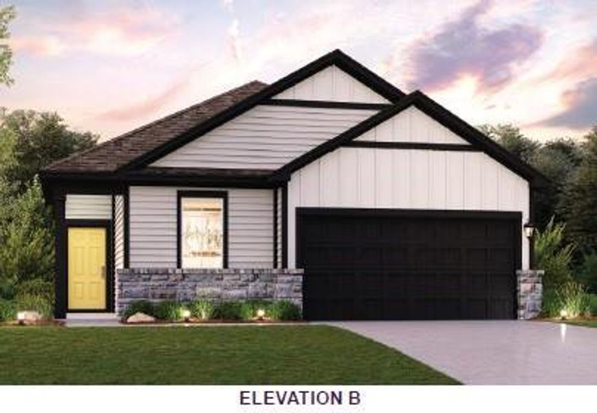 New construction Single-Family house 135 Gullivers Dr, Elgin, TX 78621 Lantana- photo