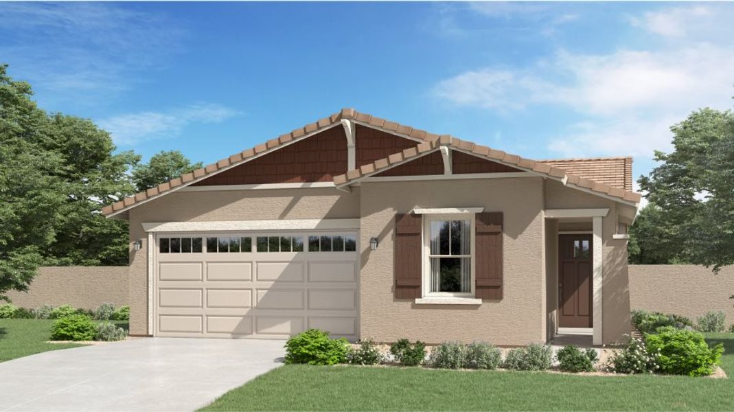 New construction Single-Family house Palo Verde Plan 3519, 2044 W. Sienna Bouquet Pl, Phoenix, AZ 85085 - photo