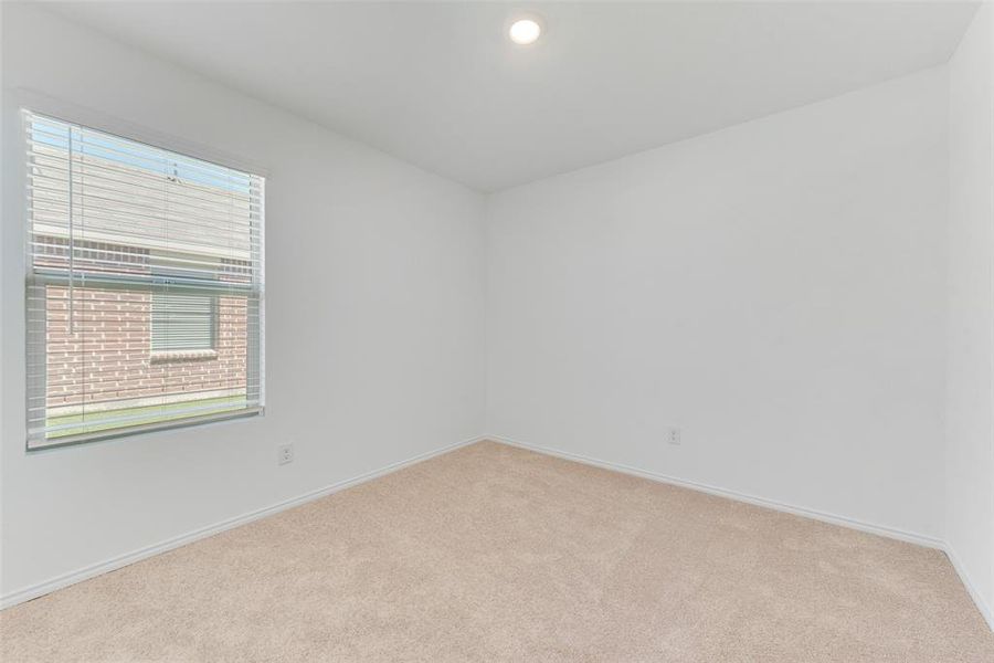 Unfurnished room featuring a wealth of natural light and light colored carpet