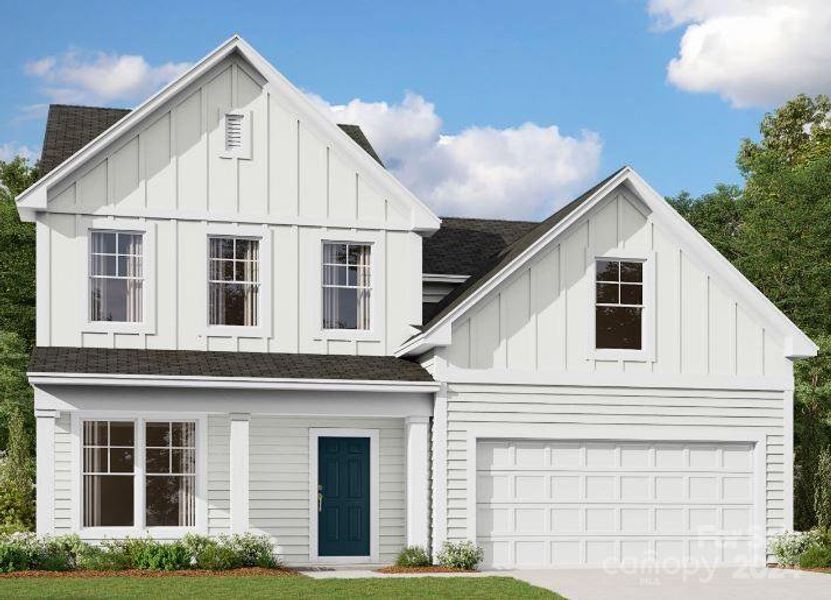 New construction Single-Family house 2635 Clipper Court Nw, Concord, NC 28027 Erie II - Smart Series Single Family- photo