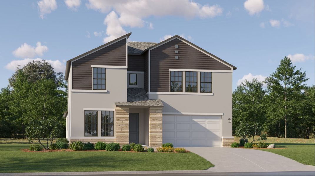 New construction Single-Family house Preston, 18238 Pearl View Place, Lutz, FL 33548 - photo