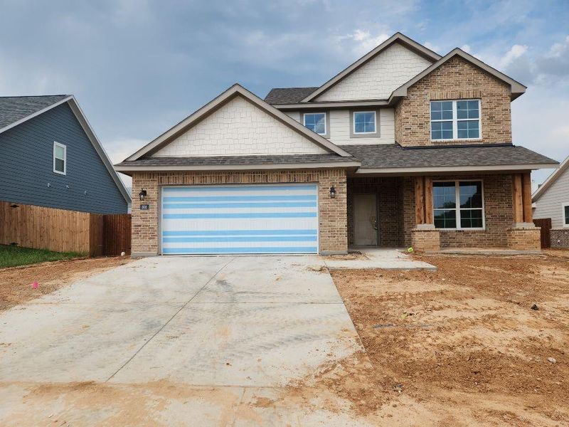 New construction Single-Family house 808 Brookside, Springtown, TX 76082 Briscoe- photo