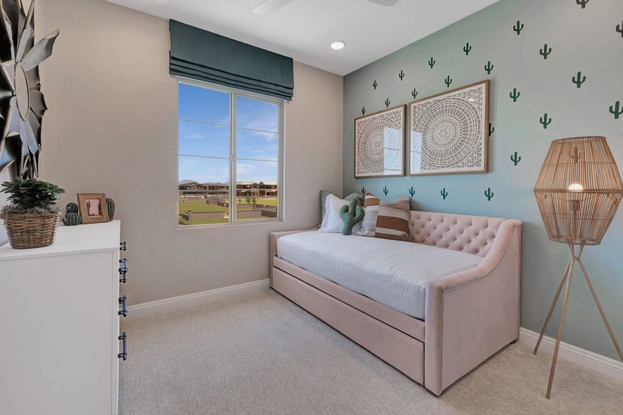 Bedroom | Chartreuse | Greenpointe at Eastmark | New homes in Mesa, Arizona | Landsea Homes