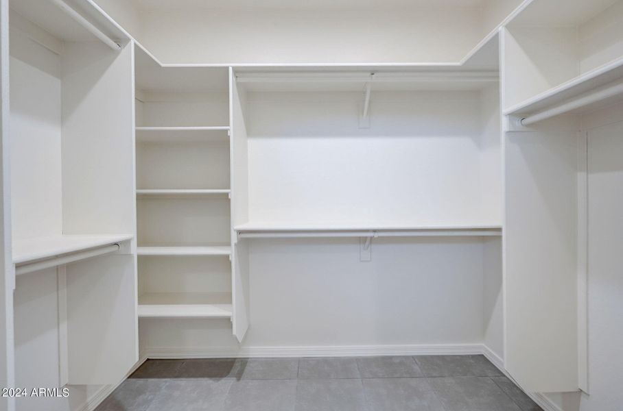 Spacious Walk-In Closet