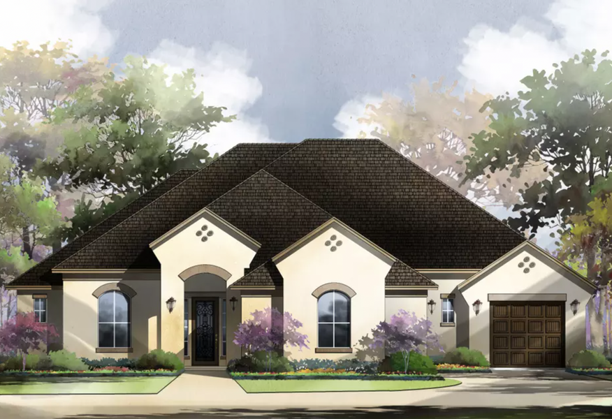 New construction Single-Family house Concord, 4042 Wood Creek, San Antonio, TX 78257 - photo