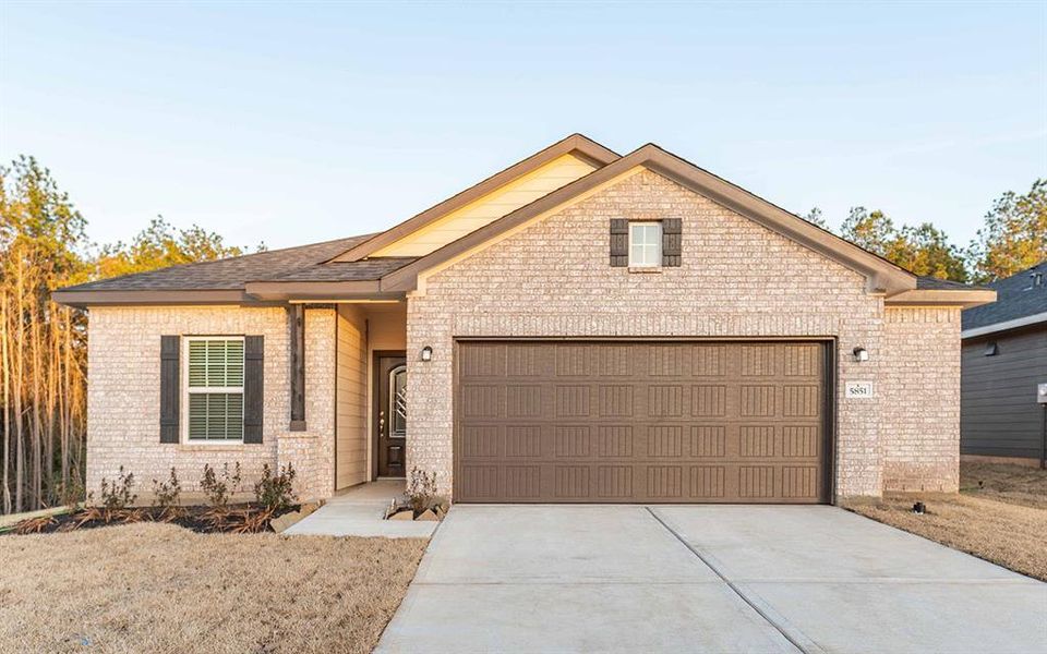New construction Single-Family house 5851 Strawflower Lane, Montgomery, TX 77316 Sabine- photo