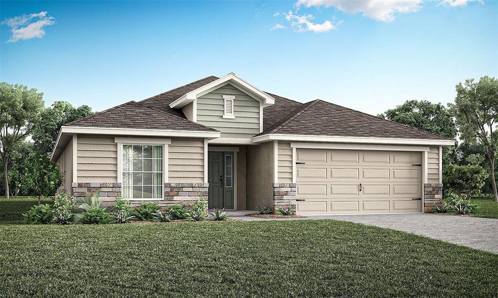 New construction Single-Family house 12396 Terrace Bluff Street, Riverview, FL 33579 Serendipity- photo
