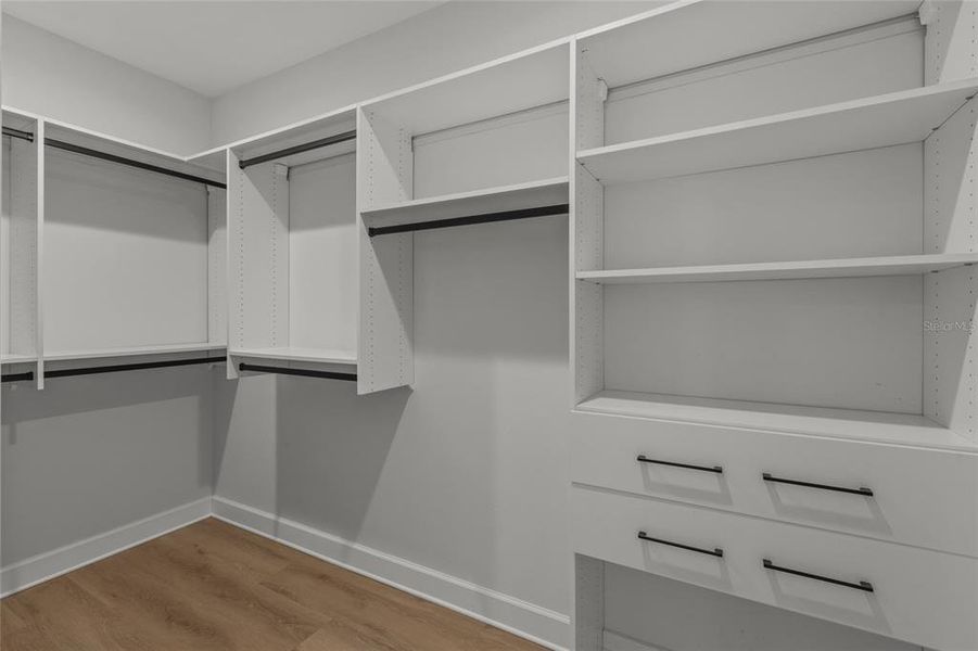 Master Closet by California Closets