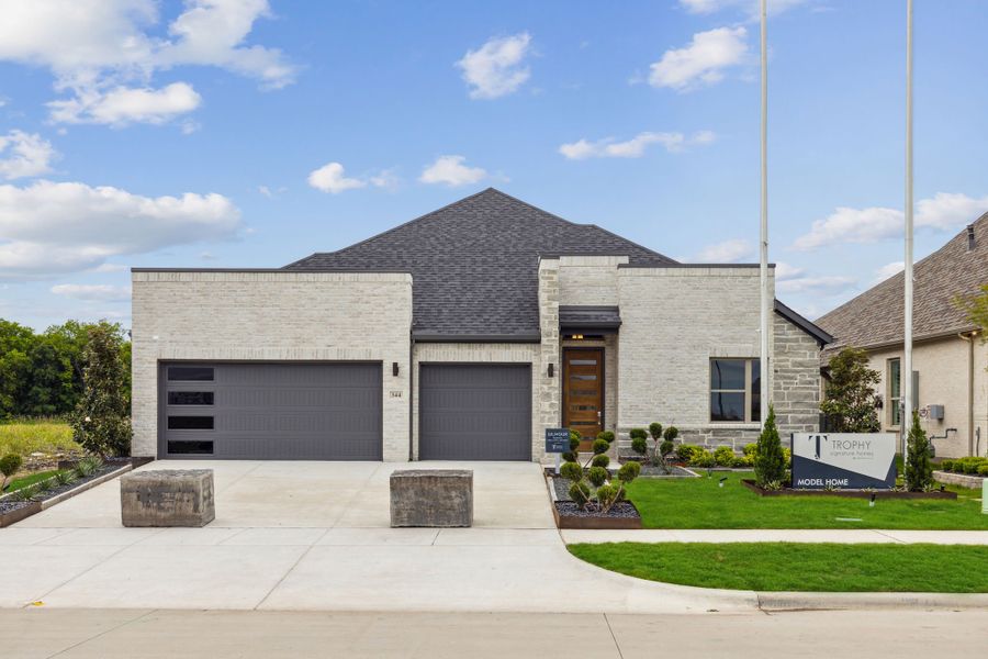 New construction Single-Family house 344 Lacy Oak Lane, Waxahachie, TX 75165 Gilmour- photo