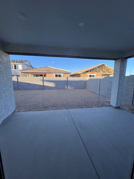 Patio & Yard | Perrine | Valencia at Citrus Park | New Homes in Goodyear, AZ | Landsea Homes