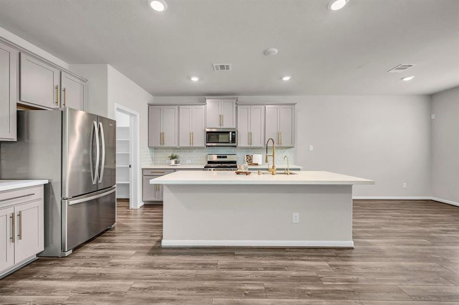 Large Kitchen Island