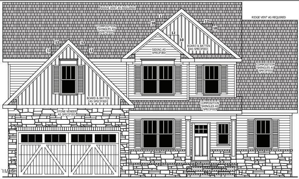 New construction Single-Family house 177 Prency Lane, Middlesex, NC 27557 - photo