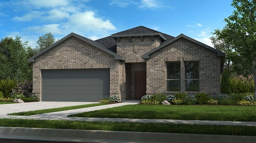 New construction Single-Family house 6703 Night Chinook Drive, Buda, TX 78610 Cobalt- photo
