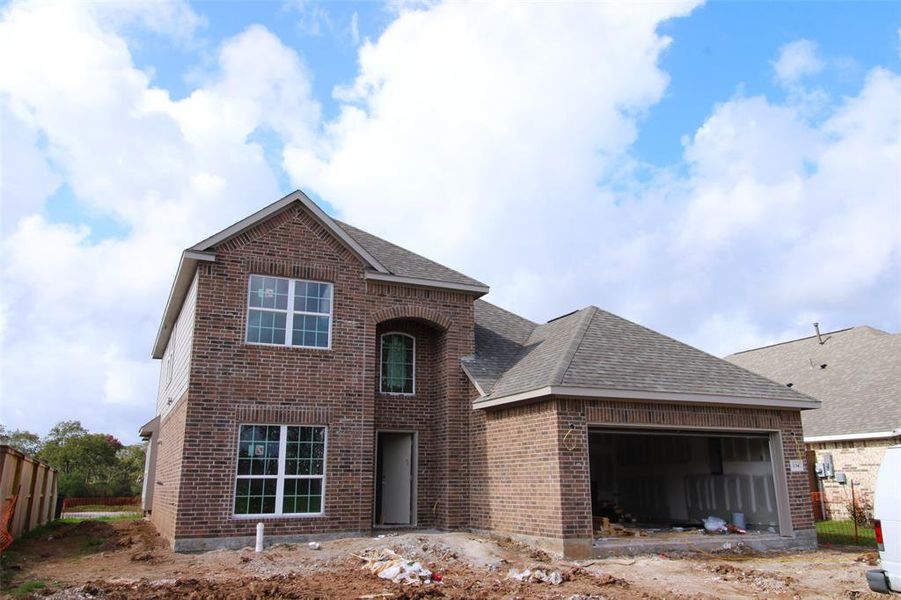 New construction Single-Family house 134 Water Grass Trail, Clute, TX 77531 The Kempton- photo