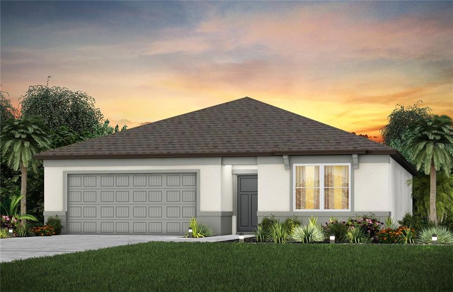 New construction Single-Family house 11742 Moonsail Drive, Parrish, FL 34219 Hanover- photo