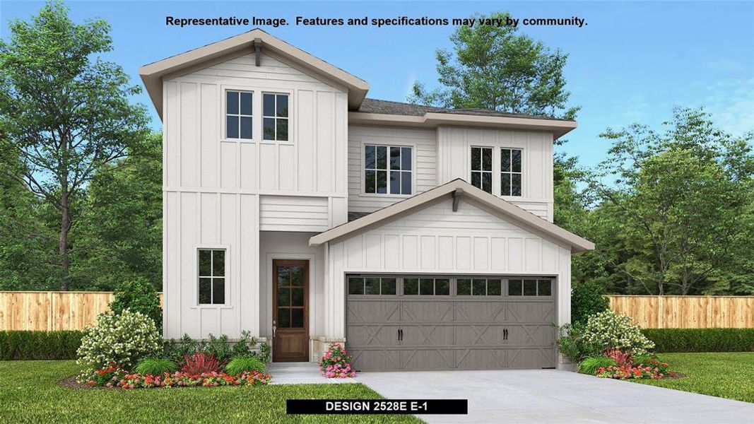 New construction Single-Family house Design 2528E, 7808 Skytree Drive, Austin, TX 78744 - photo