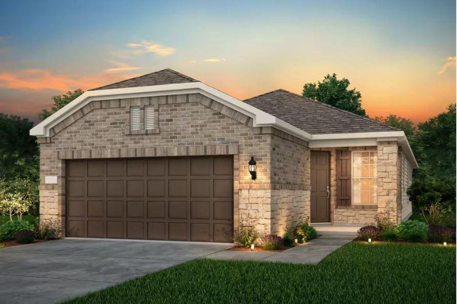 New construction Single-Family house 738 Livewater Ln, Georgetown, TX 78633 Contour- photo