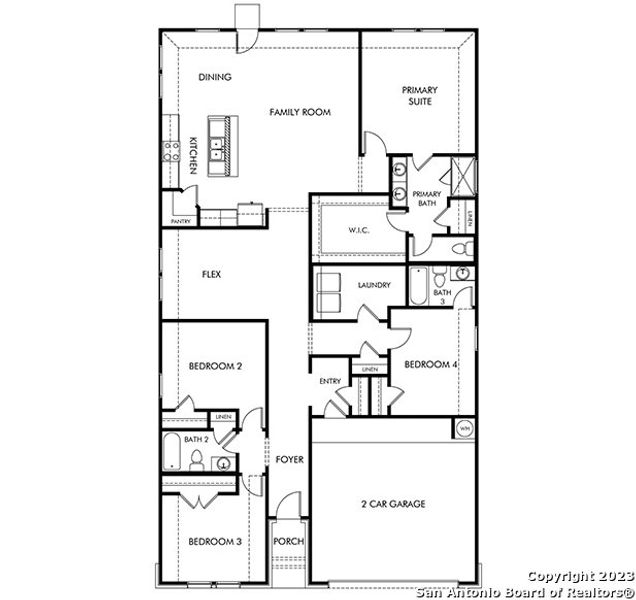 New construction Single-Family house 16926 Eaton Terrace, San Antonio, TX 78247 The Henderson (C404)- photo