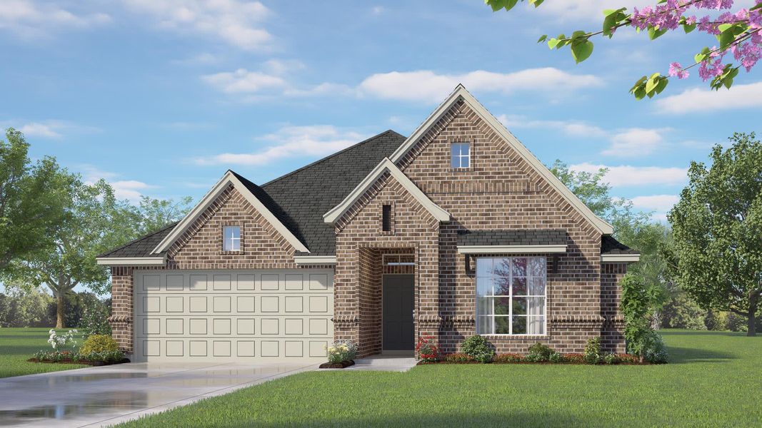 Elevation D | Concept 1790 at Summer Crest in Fort Worth, TX by Landsea Homes