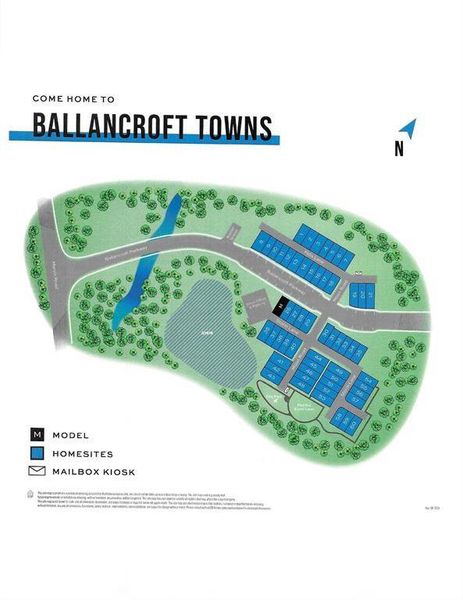 Ballancroft Site Map