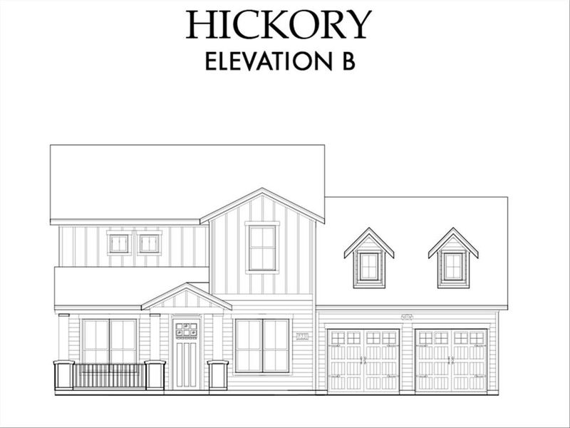 New construction Single-Family house 8810 Edna Place, Rowlett, TX 75089 Hickory B- photo