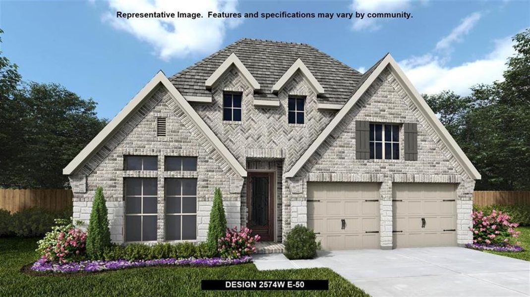 New construction Single-Family house 10468 Wyatts Run Road, Fort Worth, TX 76126 Design 2574W- photo