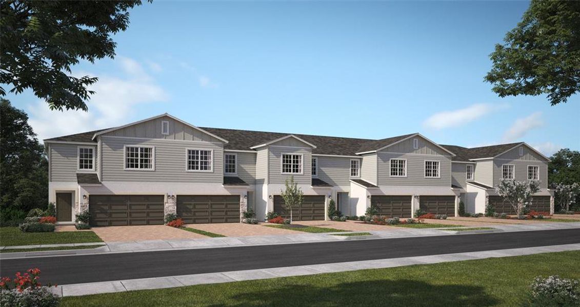 New construction Townhouse house 2673 Starry Point, Saint Cloud, FL 34769 Piper- photo
