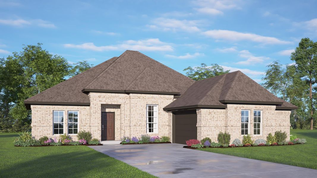 Elevation B | Concept 2267 at Lovers Landing in Forney, TX by Landsea Homes