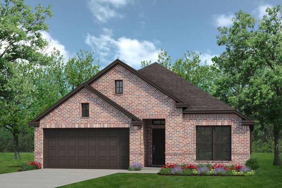 Elevation A | Concept 1912 at Summer Crest in Fort Worth, TX by Landsea Homes