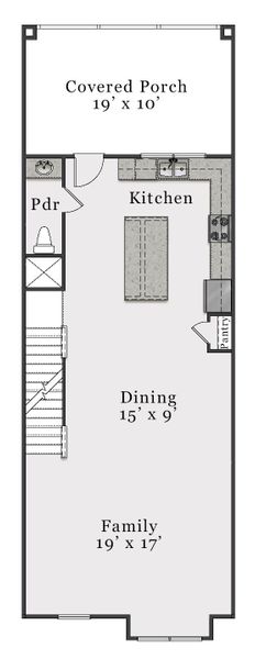 Park - Second Floor Elevation A Interior