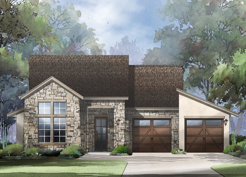 New construction Single-Family house Santorini, 114 Kent Street, Bastrop, TX 78602 - photo