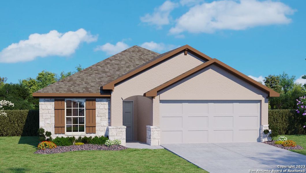 New construction Single-Family house 2812 Wentwood Run, San Antonio, TX 78245 Torre- photo