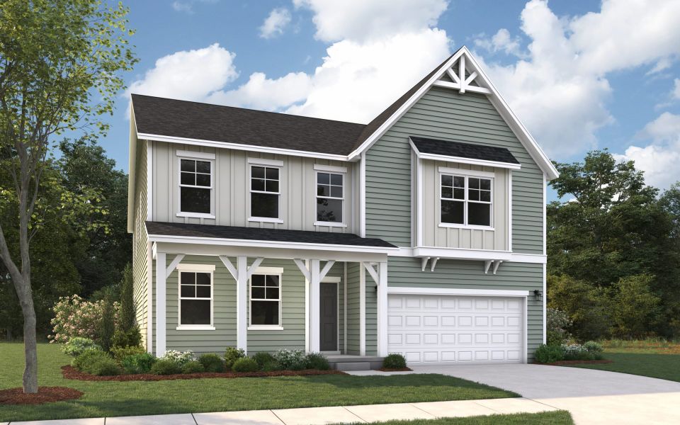 New construction Single-Family house Fletcher, 804 Challenger Lane, Knightdale, NC 27545 - photo