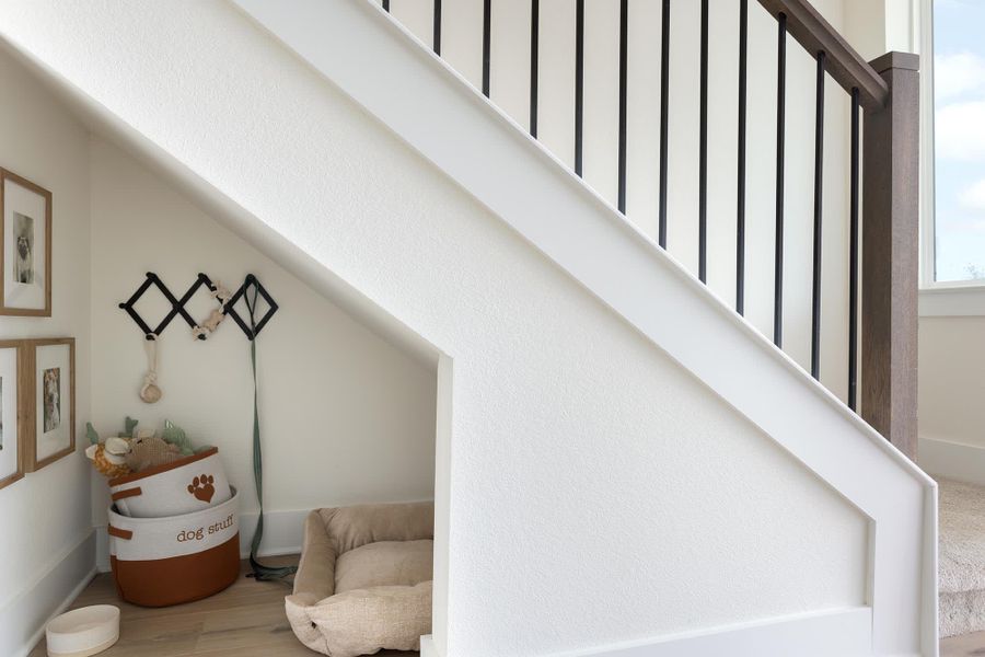 Pet Cove & Stairs | Andrew at Avery Centre in Round Rock, TX by Landsea Homes