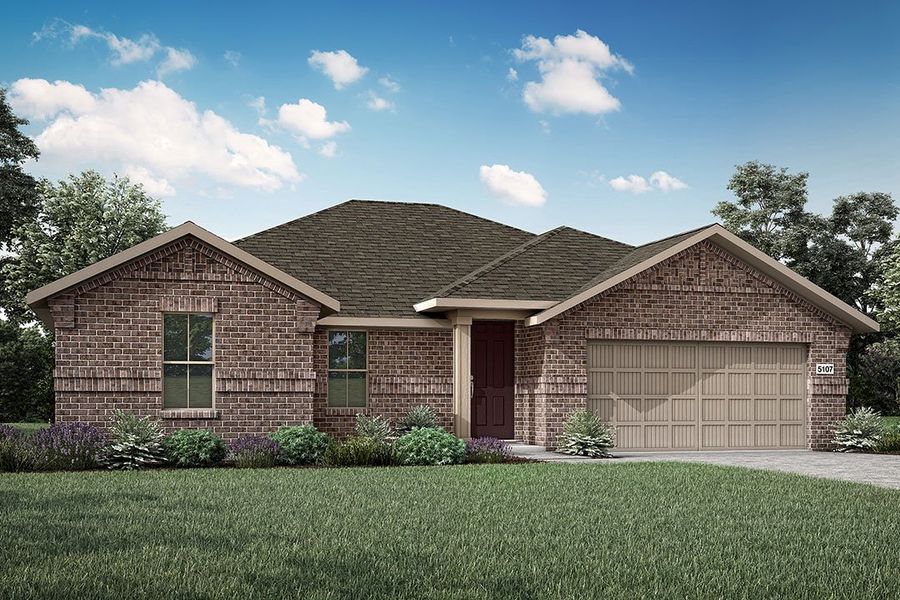 New construction Single-Family house Comal, 1022 Watercourse Place, Royse City, TX 75189 - photo