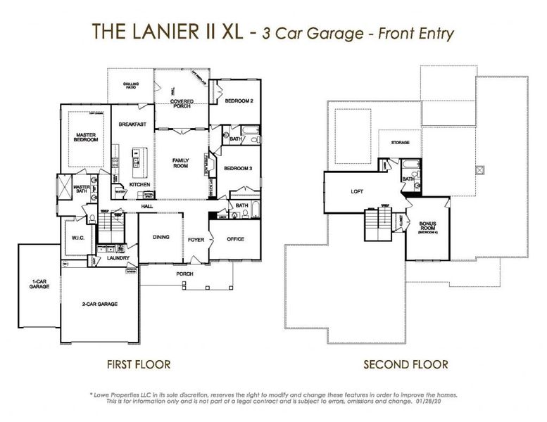 New construction Single-Family house LANIER II XL, 5509 Castaway Place, Gainesville, GA 30506 - photo