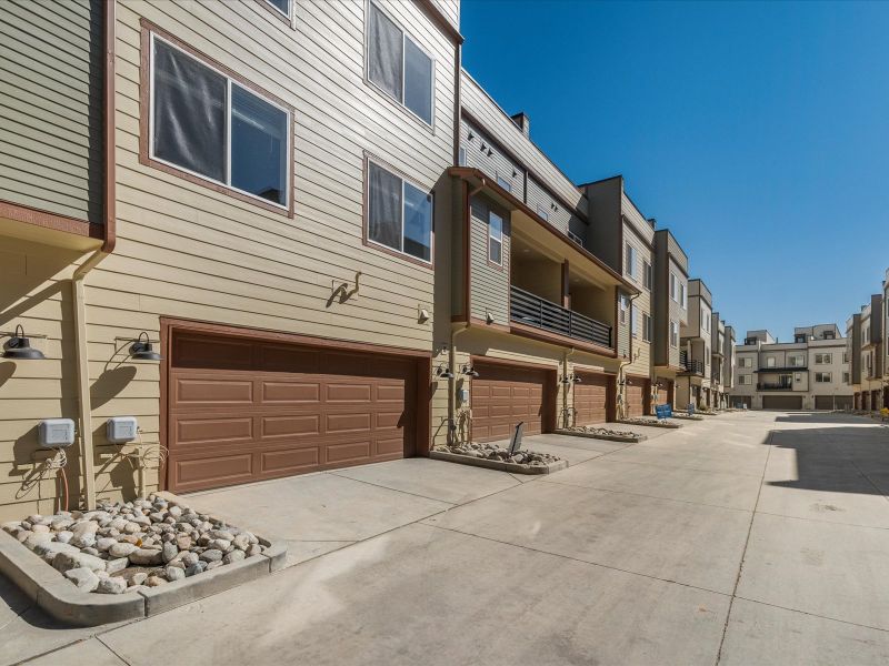 The Cameron floorplan exterior image taken at a Meritage Homes community in Broomfield, CO.