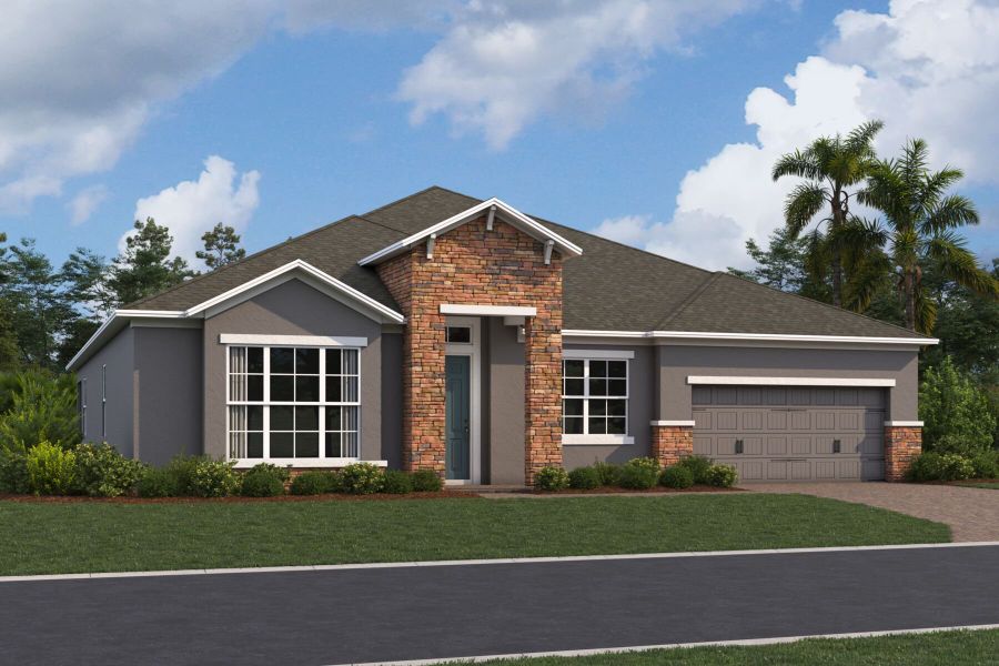 New construction Single-Family house 927 Pointe Emerson Boulevard, Apopka, FL 32703 Corina Xl - Eco Grand Series- photo