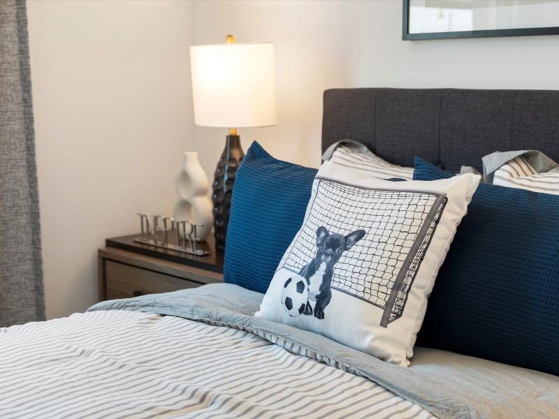 Bedroom in Cedar Floorplan at Silva Farms