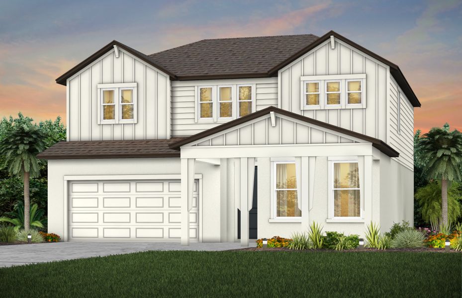 New construction Single-Family house Imperial, Simmons Ranch Court, Riverview, FL 33578 - photo