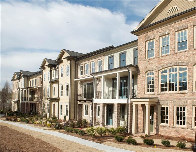 New construction Townhouse house 3176 Moor View Road, Unit 25, Duluth, GA 30096 Garrison- photo