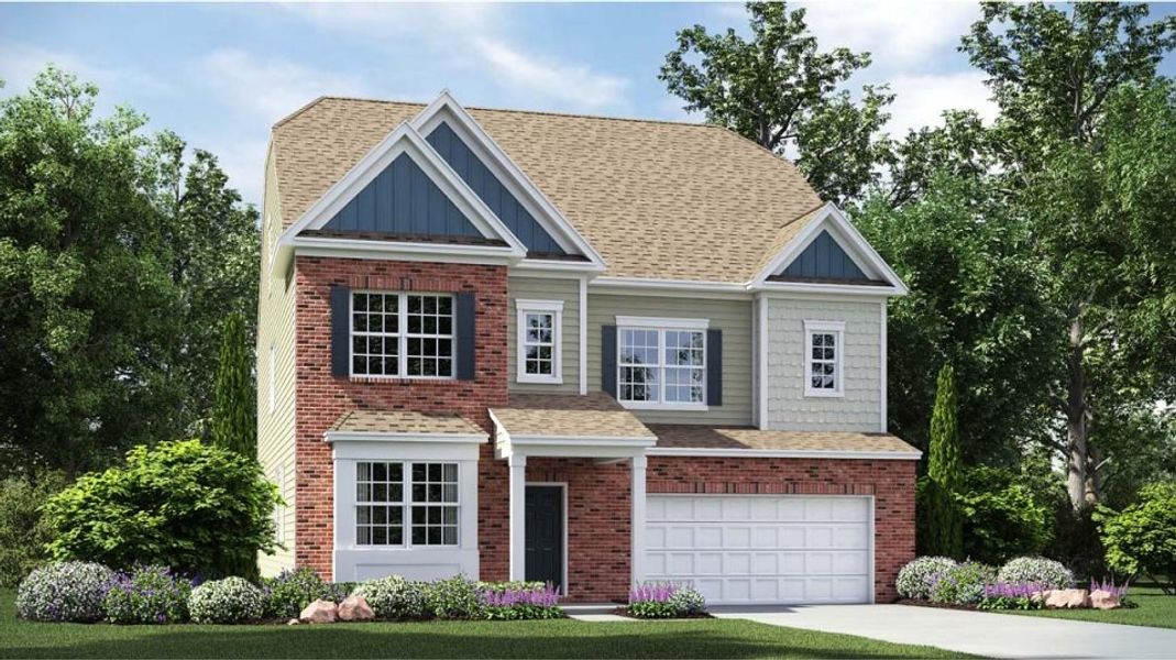 New construction Single-Family house Granville, 1005 Lookout Shoals Drive, Fort Mill, SC 29715 - photo