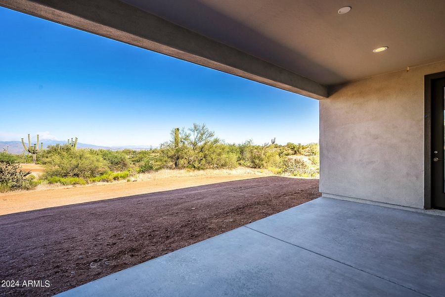 Covered Back Patio