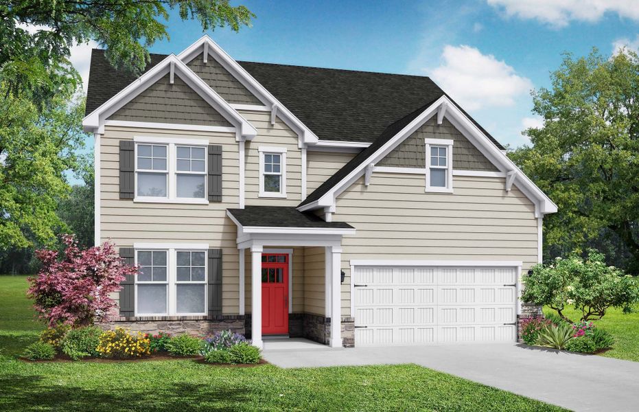 New construction Single-Family house The Hickory, Shinnville Road, Mooresville, NC 28115 - photo