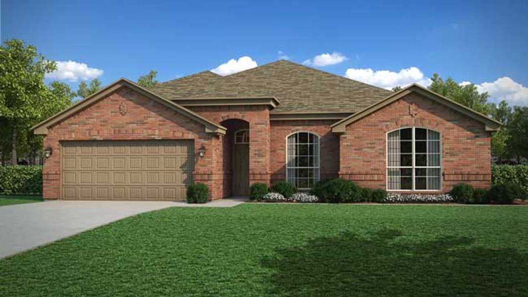 New construction Single-Family house Iverson, 1420 Quail Creek Drive, Cleburne, TX 76033 - photo
