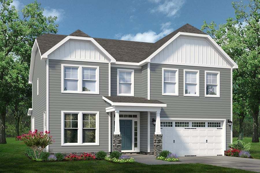 New construction Single-Family house The Concerto, 54 Baird Cove Lane, Angier, NC 27501 - photo
