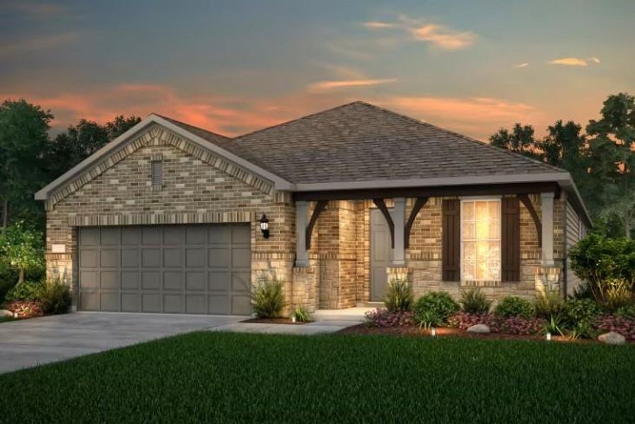 New construction Single-Family house 212 Bellows St, Georgetown, TX 78633 Mainstay- photo