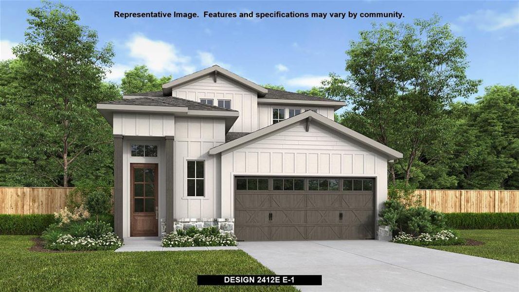 New construction Single-Family house Design 2412E, 7808 Skytree Drive, Austin, TX 78744 - photo