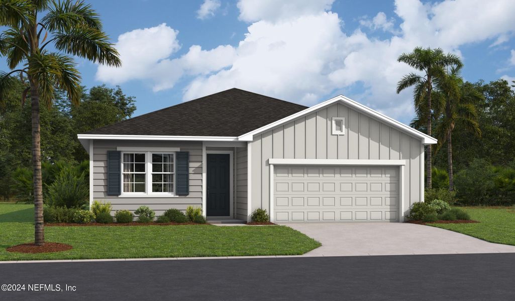 New construction Single-Family house 660 Bartram Downs Road, Orange Park, FL 32065 Slate- photo